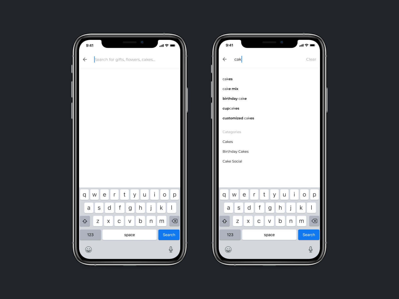 Mobile search experience