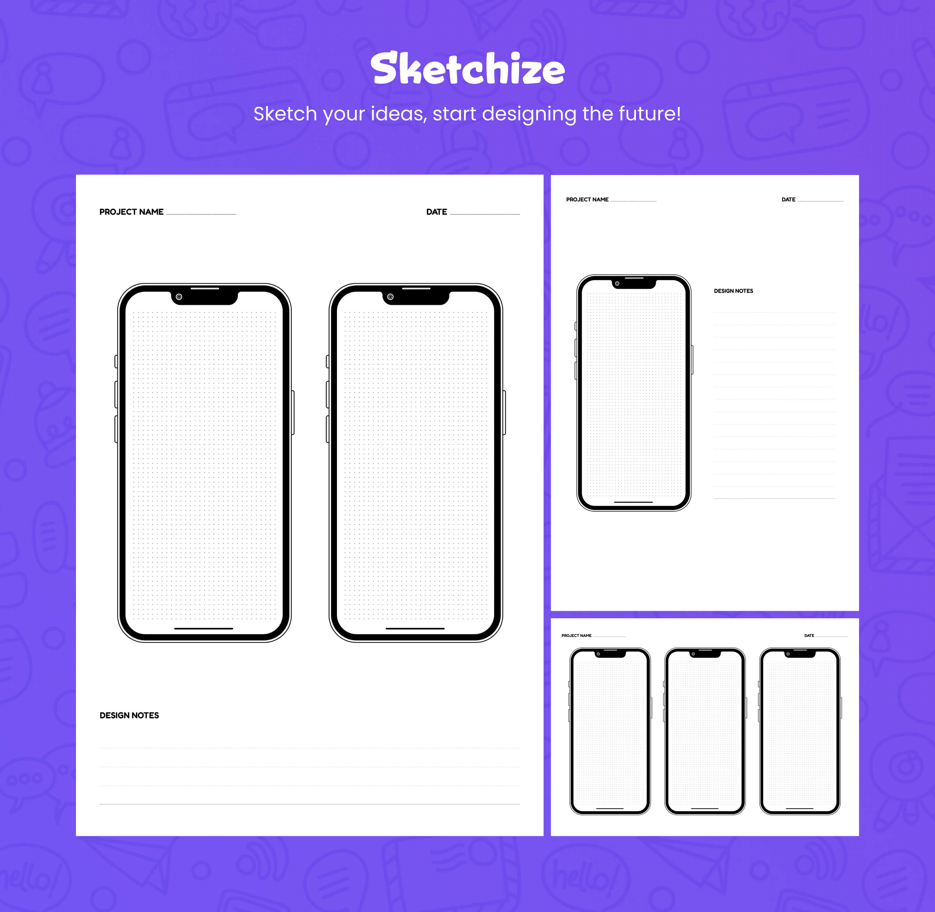 The easiest way to turn your ideas into lovely sketches!